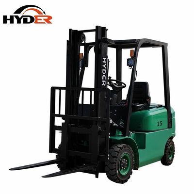 228.00cm * 109.00cm * 209.00cm Package Size Lithium Battery 1500kg Electric Forklift