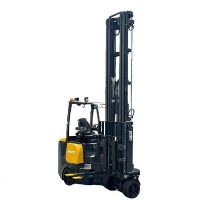Articulated Narrow Aisle Electric Forklift for Warehouse 2t Load Capacity up to 14m