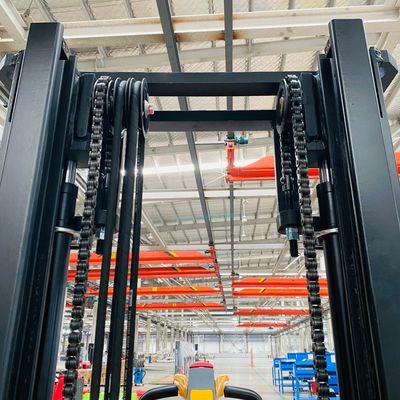 AC Motor Drive Narrow Aisle Walkie Standing on Counterbalanced Stacker for Warehouse