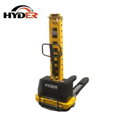400mm Load Center Semi Electric Self Loading Car Stacker with 800mm-1600mm Lifting Height