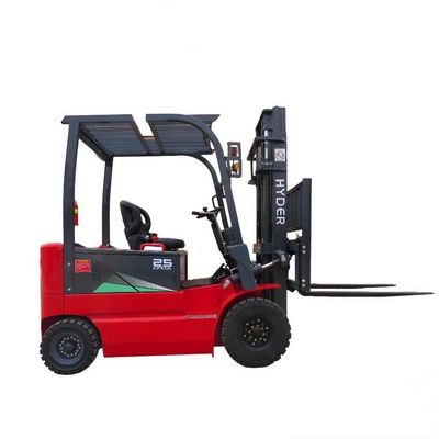4 Wheel 2.5t Electric Forklift Truck with Counterbalance and Optional Load Capacity