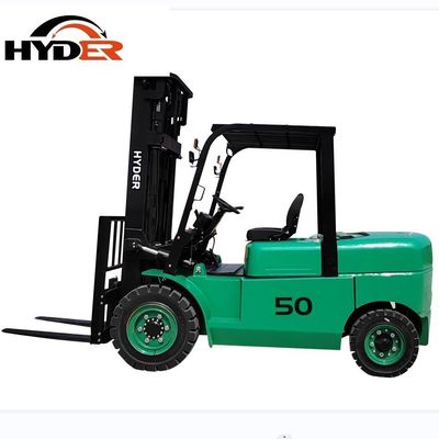 Hyder Seated 3m Lifting Loading Capacity 5t Electric Forklift Fork Lift with Seated