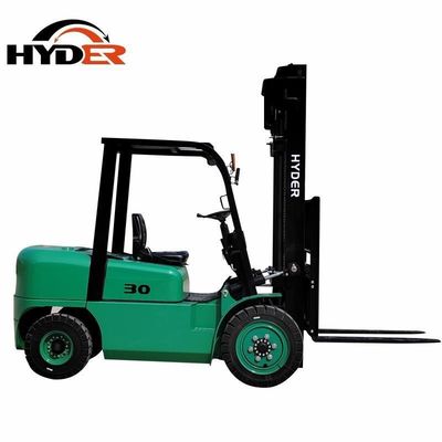 275.00cm * 123.00cm * 211.00cm Package Size 3tons 270ah CE Certificate Electric Forklift