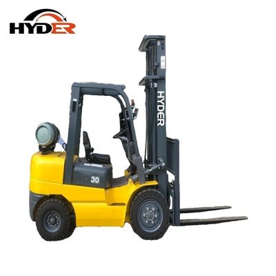 1.5/2/3/4/5 Ton Hydraulic Gasoline Forklift for Material Handling Equipment Hyder Direct