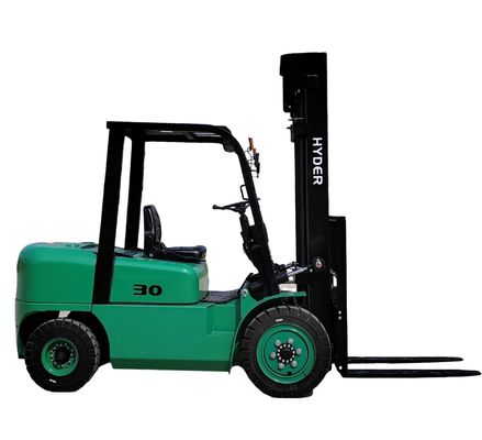 500mm Load Center 3t Electric Forklift Cpd30z 76.8V for Warehouse Operations