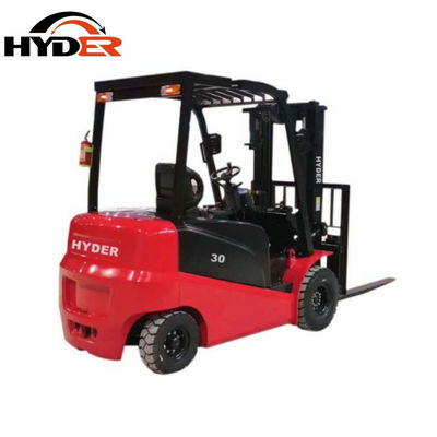 3980kgs Load Capacity 72V 350ah 3m Lithium Electric Forklift with AC Motor Operation