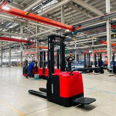 3.5m Lifting Height Electric Stacker Fork Lifter for Warehouse Material Handling