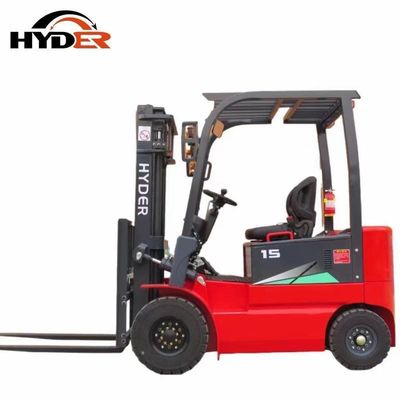 Electric Forklift with AC Motor Red Hyder 1.5ton and Stable Height to Head Guard 2100mm