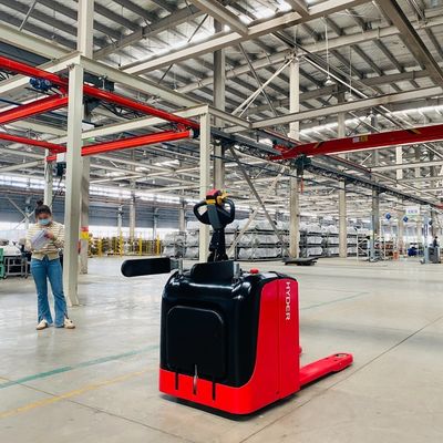 Pallet Truck with Standing Pedal and 2.2kw Lift Motor from American Curtis Controller