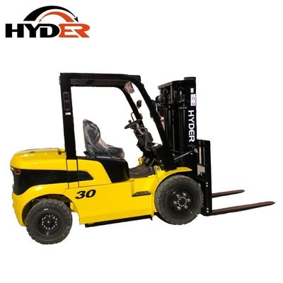 Japanese Engine Yellow Hyder Fd30 3t Diesel Forklift Truck with Super Big Discount