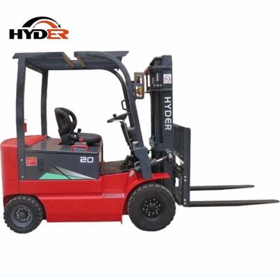 Indoor and Outdoor Electric Counterbalance Forklift Truck with 1T 5T Load Capacity