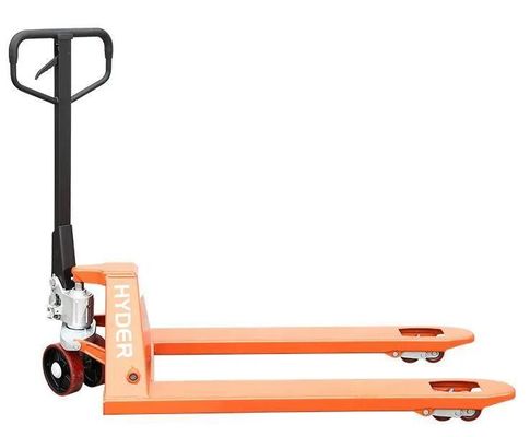 Warehouse Hand Pallet Truck with PU Wheel and Casting Pump Load Center 500mm