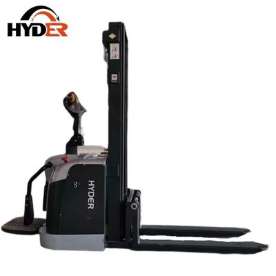 Standing Stacker Forklift Electric with 2000kgs Capacity and 3000-5500mm Lifting Height