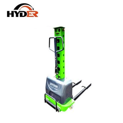 1000kgs Semi Electric Self Loading Pallet Stacker with Lead Acid Battery Convenient