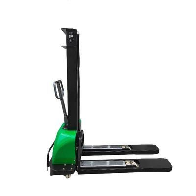 Self Loading Pallet Stacker Portable Auto Lift Electric Stacker with 1ton Capacity