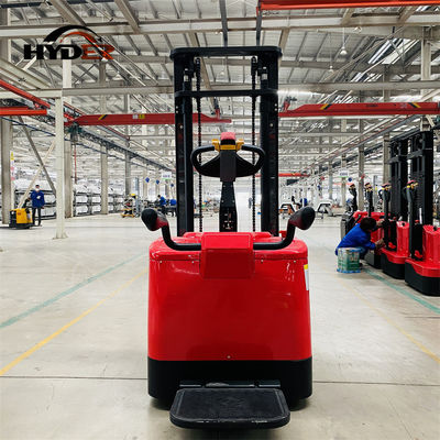 Stand-on Drive Electric Forklift Stacker with 1.5t Load Capacity and 3m Rise Height