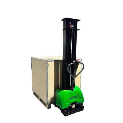 1ton Capacity Electric Lifting Stacker for Self Loading and Hydraulic Pallet Stacking