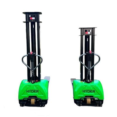 1ton Capacity Electric Lifting Stacker for Self Loading and Hydraulic Pallet Stacking