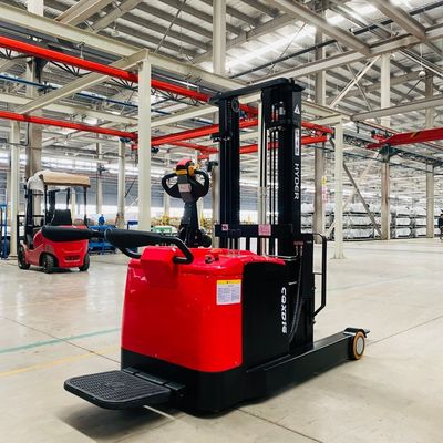 2 Ton Reach Truck Forklift Counterbalance Pallet Stacker for Narrow Aisle Warehouse