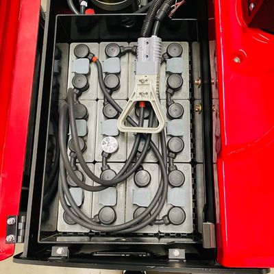 AC Motor Drive Narrow Aisle Walkie Standing on Counterbalanced Stacker for Warehouse