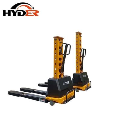 Full Semi Electric Self Loading Forklift with Car 300kg 24V 12ah Lead-Acid 800mm Lifting Height