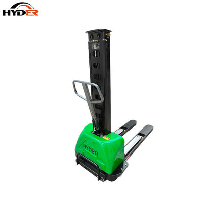 Battery Semi Electric 500kg 700kg 1000kg Self Loading Stacker with 1.3m Lifting Height