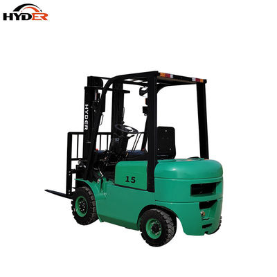 AC Motor 1.5ton 1500kg Counterbalanced Electric Pallet Forklift with Lithium Battery