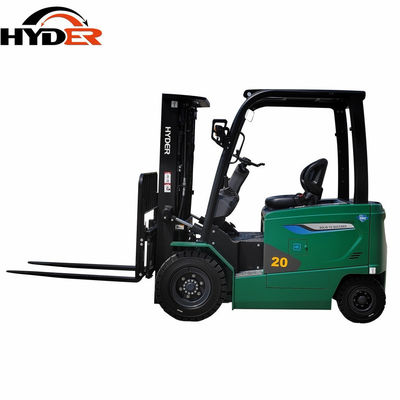 2385*1250*2170mm Cpd Series 4 Wheel 1.5ton to 3.5ton Load Weight Electric Forklift Truck