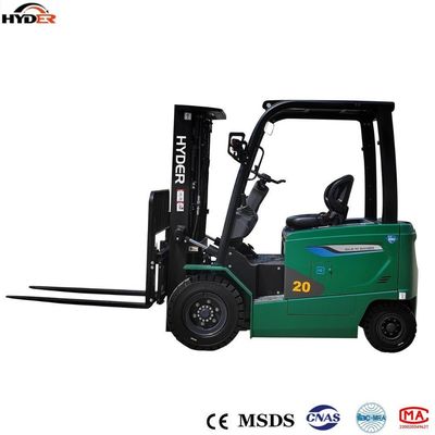 4 Wheels Lifter 2.5t Lithium Battery-Ion Electric Forklift Trucks for Smooth Handling