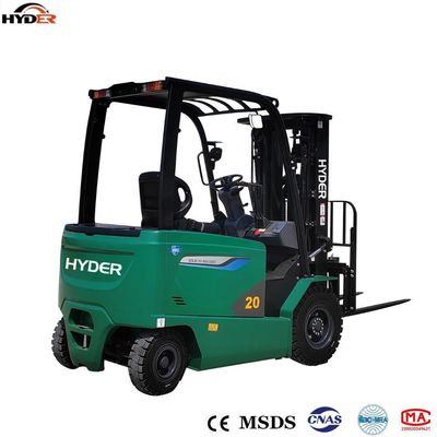 4 Wheels Lifter 2.5t Lithium Battery-Ion Electric Forklift Trucks for Smooth Handling