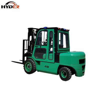 Electric 4 Ton Load Capacity Fork Lifter with Battery and Hydraulic Pallet Forklift
