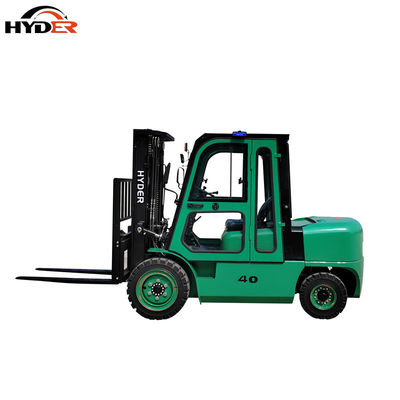 Electric Forklift 4.0t with 76.8V 480ah Lithium Battery Stable and Handling Solution