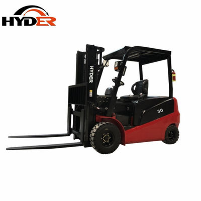 3980kgs Load Capacity 72V 350ah 3m Lithium Electric Forklift with AC Motor Operation