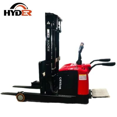 Electric Pallet Truck Forklift Hyder Standing-on Reach Truck Lift Height 3000mm AC Motor
