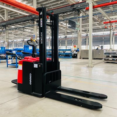 3.5m Lifting Height Electric Stacker Fork Lifter for Warehouse Material Handling
