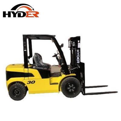 Hyder 4-Wheeled Diesel Forklift Truck Fd30 3 Ton with CE Forklift Diesel Engine Truck