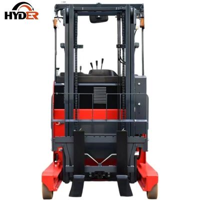 3 Stage 2.5t Multi Directional Electric Reach Stacker Stand up Forklift for Lifting