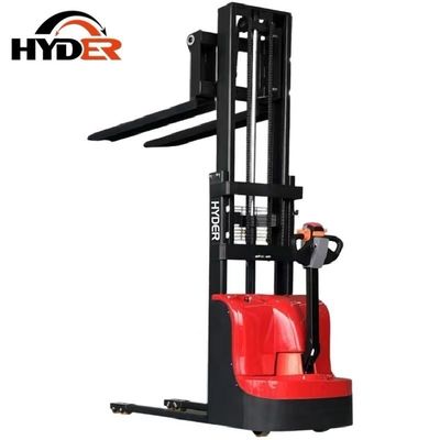 HTB15E 1.5t Walkie Behind Electric Stacker 1500kg Electric Forklift Truck for Lifting
