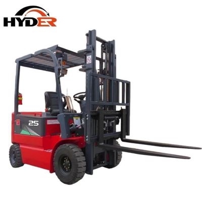2500kg Capacity Electric Forklift Truck with Stronger Battery and Hydraulic AC Motor