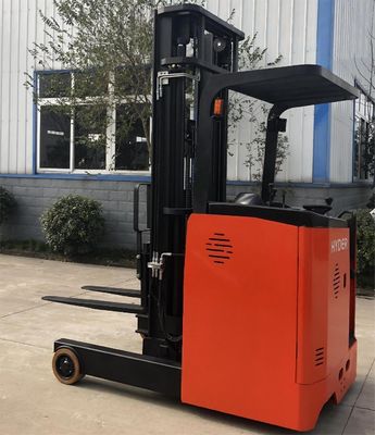 Standing-on Electric Reach Truck Lift height 5000mm Narrow Aisle Capability 2450kgs