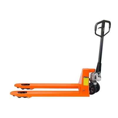 Warehouse Hand Pallet Truck with PU Wheel and Casting Pump Load Center 500mm