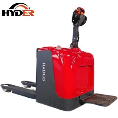 2000kg Standing on Load Capacity Electric Pallet Jack with American Curtis Controller