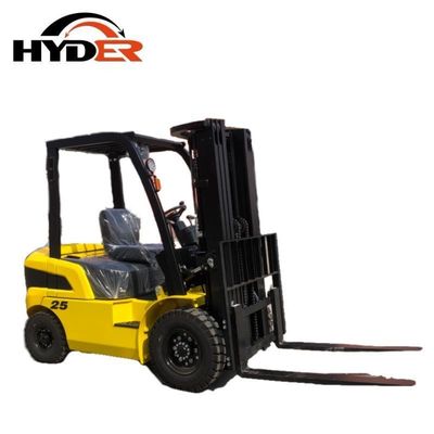 Hyder 2.5 Ton Diesel Forklift with Load Center 500mm and Fork Length 1070