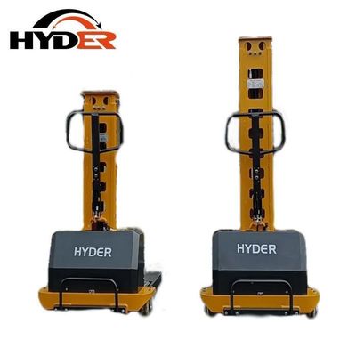 1300mm Semi-Electric Self Lifting Stacker Lifting Equipment with Lift Motor DC Motor
