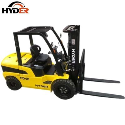 4ton Diesel Forklift FD40 with Side Shifter and Lift Height 3000mm-6000mm from Hyder