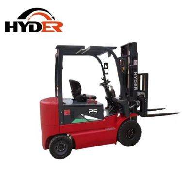 Hyder 2.5 Ton Electric Counterbalance Forklift Truck and Lift Height 3000-5000mm