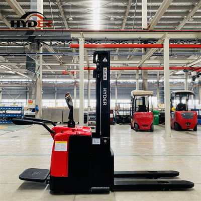 Stand-on Drive Electric Forklift Stacker with 1.5t Load Capacity and 3m Rise Height